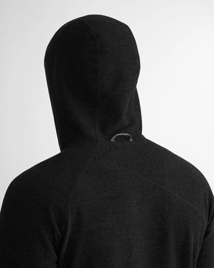 Men Hdur Hooded Zip Faded Blue Klttermusen Fleeces and Sweaters