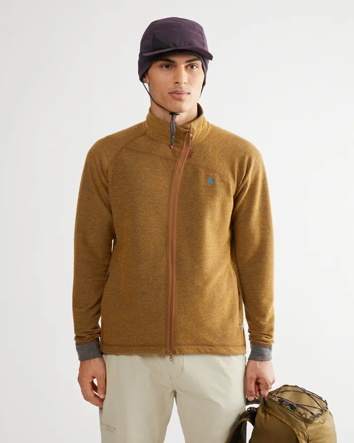 Men Hdur Zip Jacket Black Klttermusen Fleeces and Sweaters