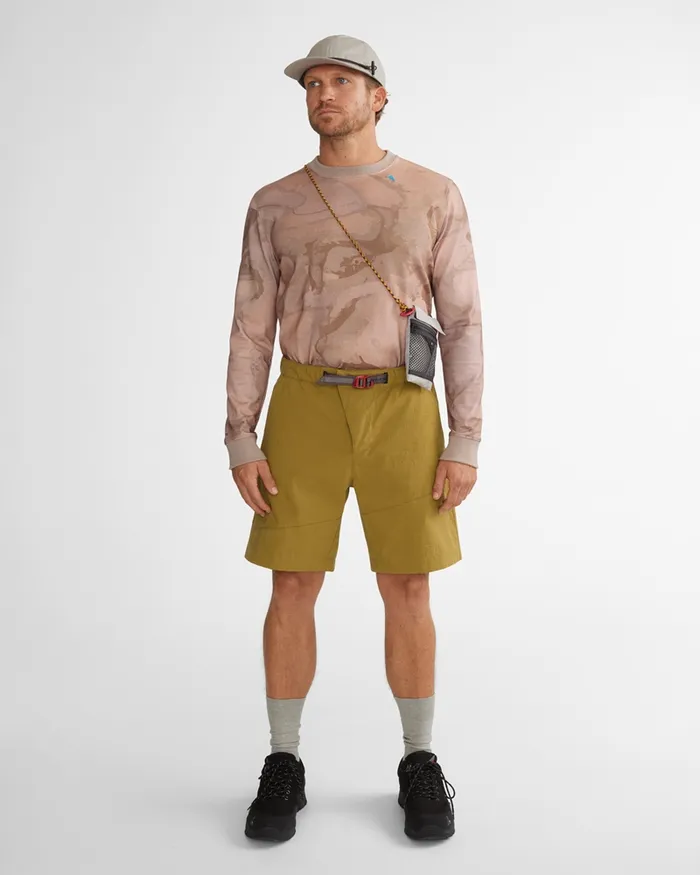 Men Ivalde Shorts Off The Mountain Juniper Green Klttermusen Shorts