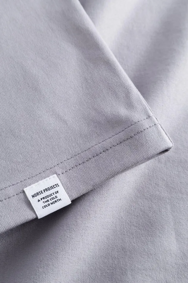 Men Johannes Organic Pocket Tshirt Crocus Purple Norse Projects TShirts
