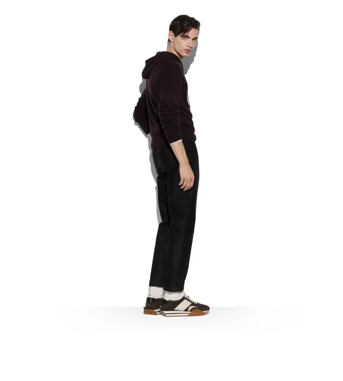 Men Knitwear Tom Ford Seamless Cashmere Hoodie Brown Men Knitwear Tom Ford Seamless Cashmere Hoodie Brown