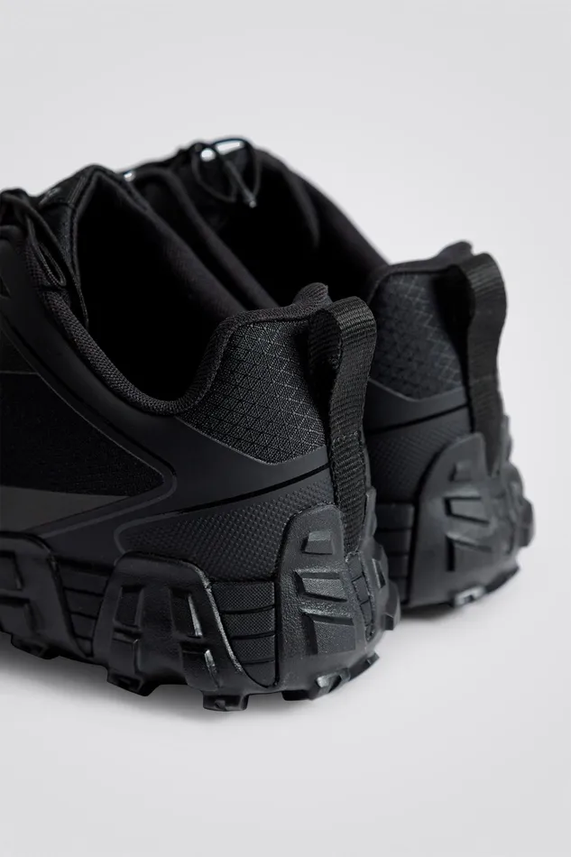 Men Lace Up Hyper Runner V08 Black Norse Projects Footwear Men Lace Up Hyper Runner V08 Black Norse Projects Footwear