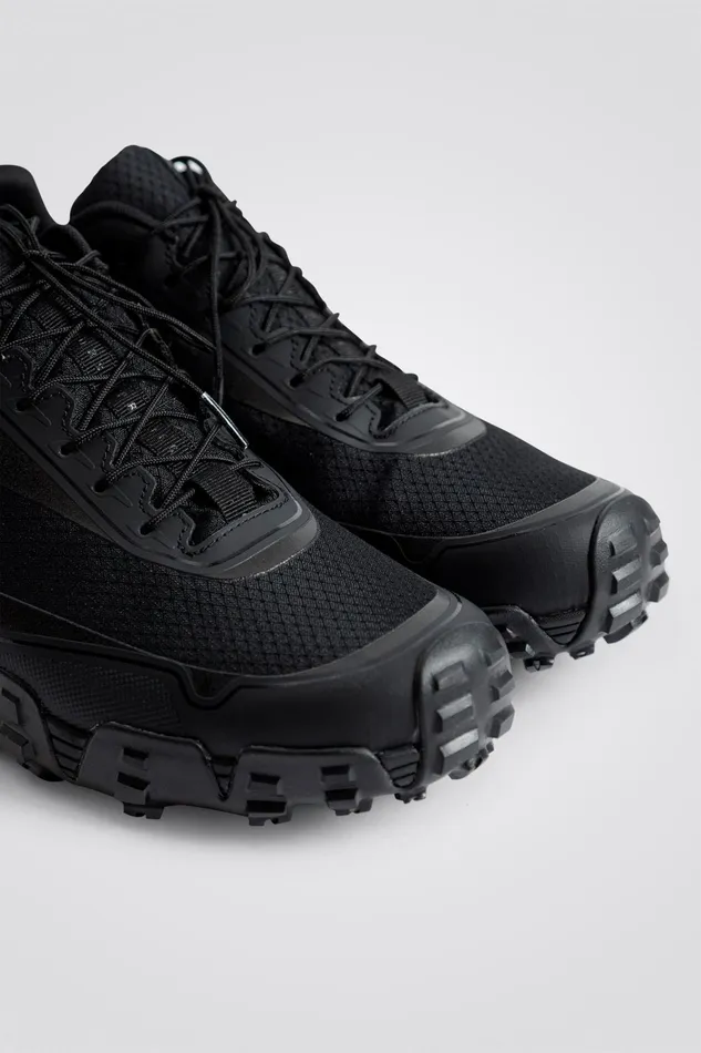 Men Lace Up Hyper Runner V08 Black Norse Projects Footwear Men Lace Up Hyper Runner V08 Black Norse Projects Footwear