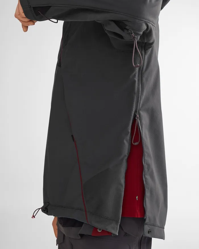 Men Lodur Cutan Anorak Midnight Blue Klttermusen Wind Resistant Jackets