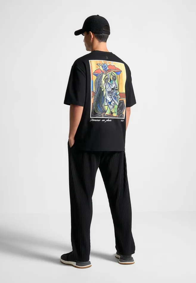 Men Manire De Voir Picasso TShirt Black