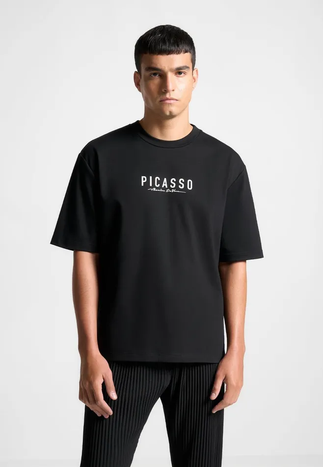 Men Manire De Voir Picasso TShirt Black