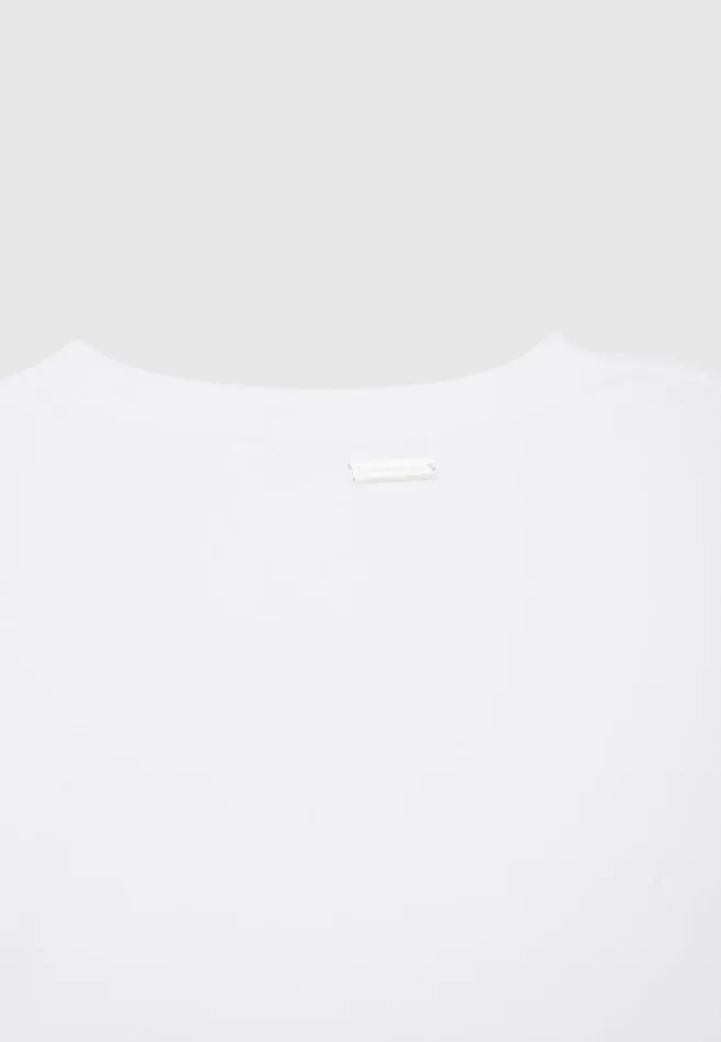 Men Manire De Voir ternel Oversized Fit Cotton TShirt White