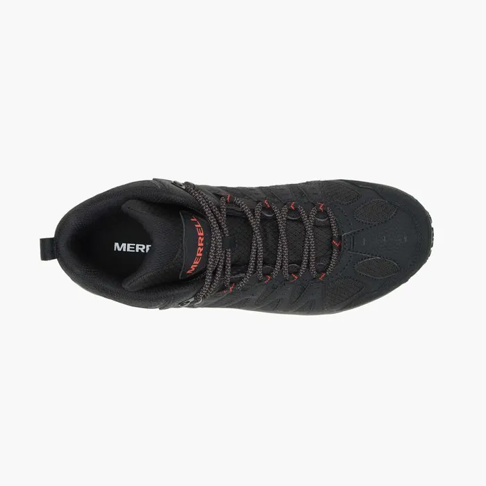 Men Merrell Boots Accentor Sport 3 Mid GORETEX Blacktangerine Men Merrell Boots Accentor Sport 3 Mid GORETEX Blacktangerine