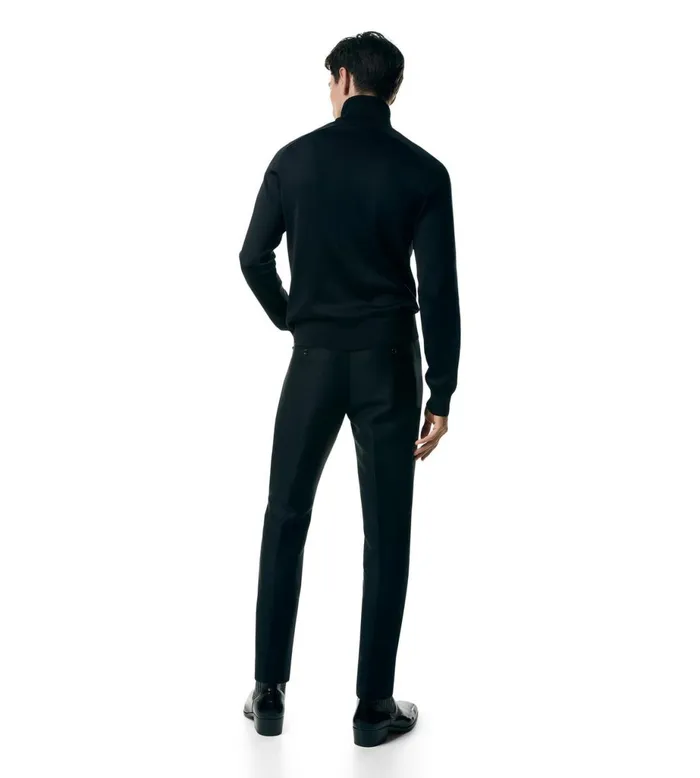 Men Pants and Shorts Tom Ford Techno Gabardine Atticus Western Pocket Trouser Black Men Pants and Shorts Tom Ford Techno Gabardine Atticus Western Pocket Trouser Black