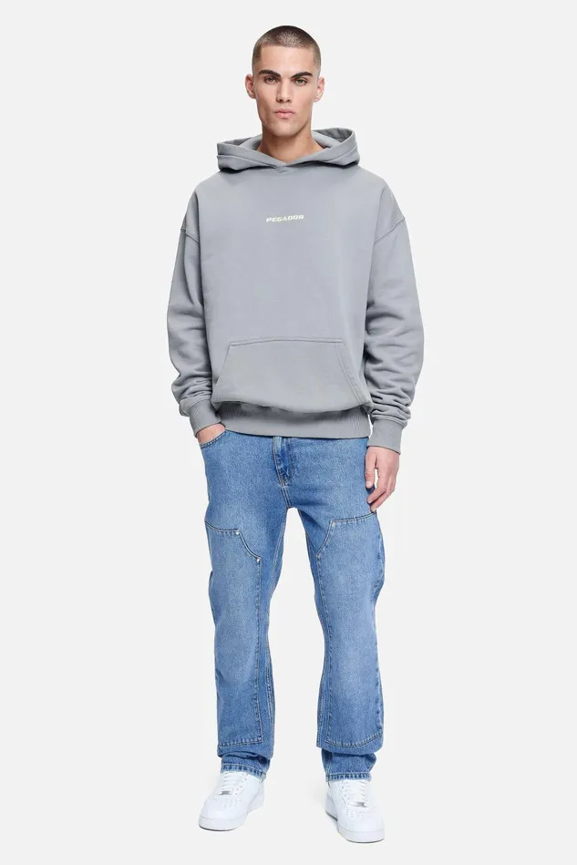 Men Pegador Basic Bottoms Vinto Carpenter Jeans Washed Blue Men Pegador Basic Bottoms Vinto Carpenter Jeans Washed Blue