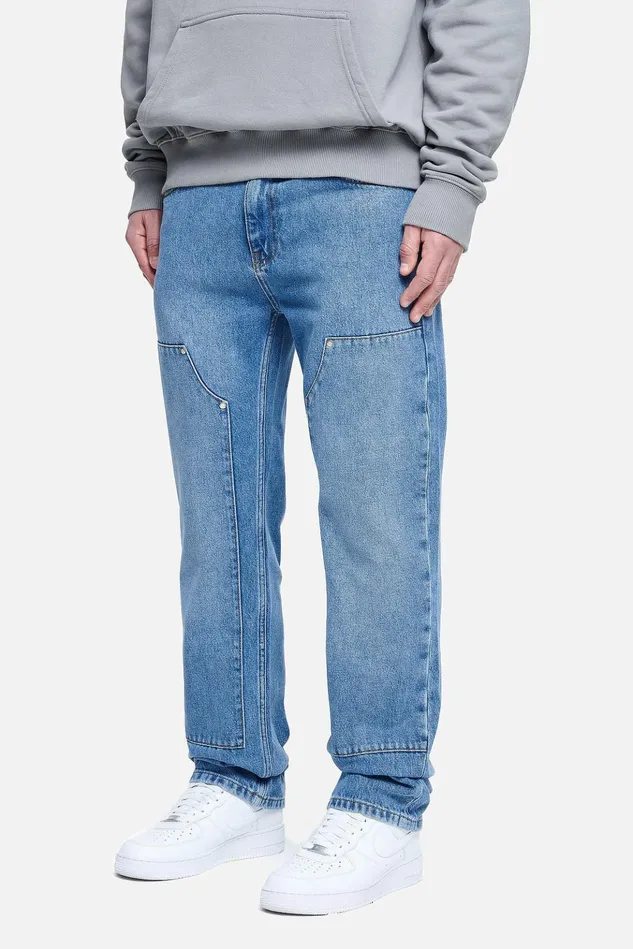 Men Pegador Basic Bottoms Vinto Carpenter Jeans Washed Blue Men Pegador Basic Bottoms Vinto Carpenter Jeans Washed Blue