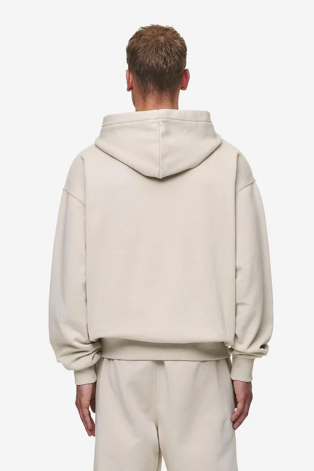 Men Pegador Hoodies Logo Oversized Sweat Jacket Washed Light Beige Men Pegador Hoodies Logo Oversized Sweat Jacket Washed Light Beige