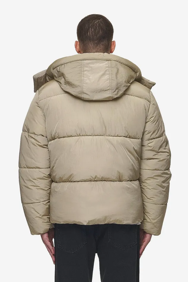 Men Pegador Jacken Marten Crushed Puffer Jacket Beige Men Pegador Jacken Marten Crushed Puffer Jacket Beige