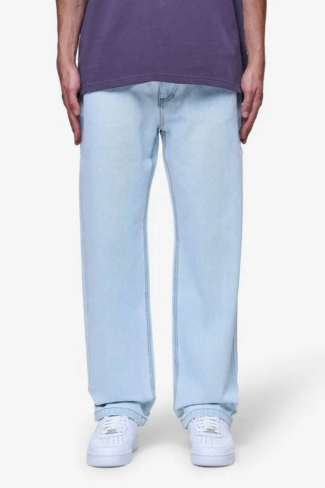 Men Pegador Jeans Baltra Baggy Jeans Washed Cold Blue