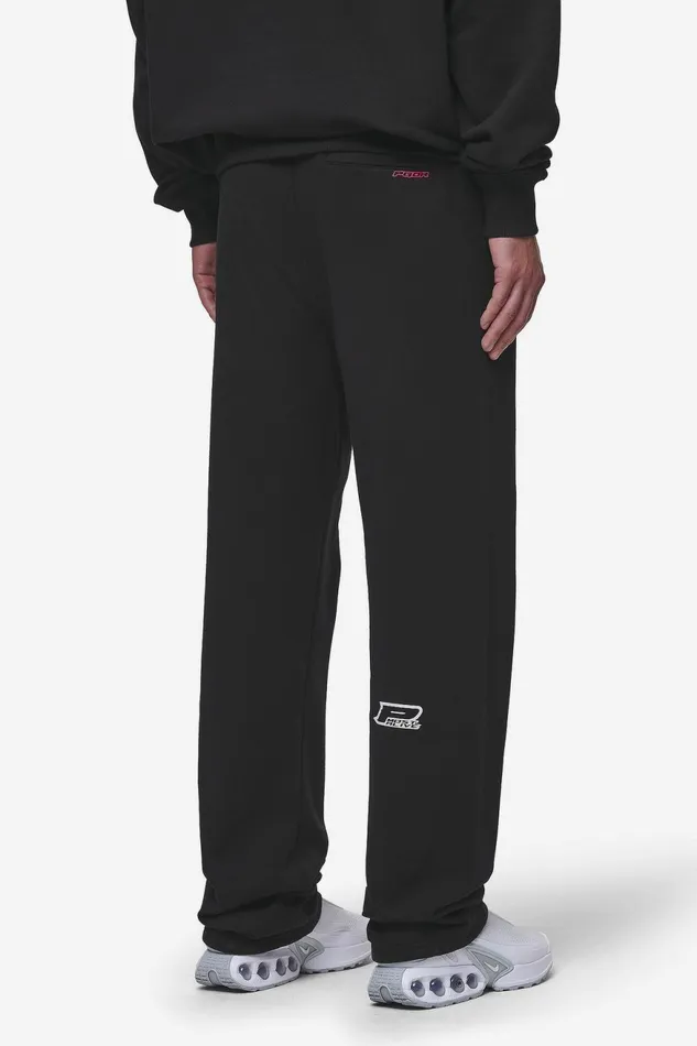 Men Pegador Pants and Joggers Blamor Wide Sweat Pants Washed Black Men Pegador Pants and Joggers Blamor Wide Sweat Pants Washed Black