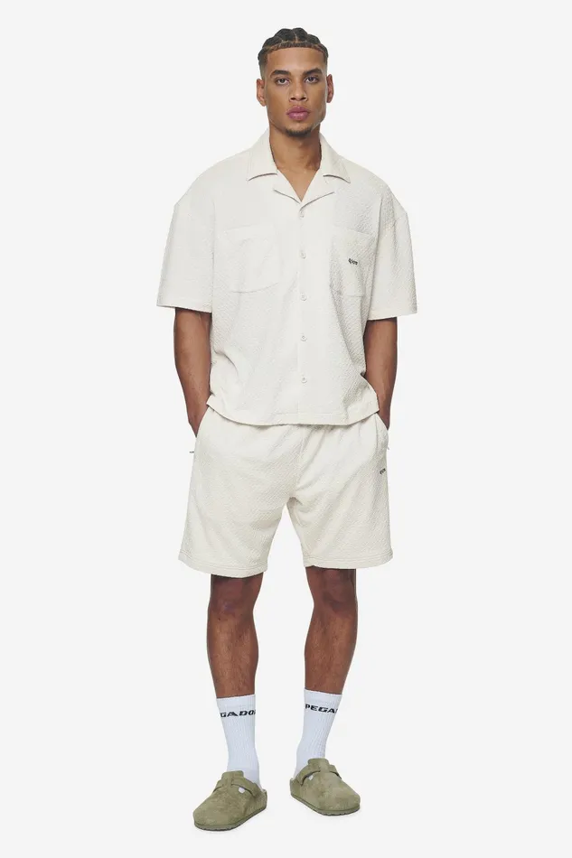 Men Pegador Shorts Wyton Structured Summer Shorts Salty Cream Men Pegador Shorts Wyton Structured Summer Shorts Salty Cream