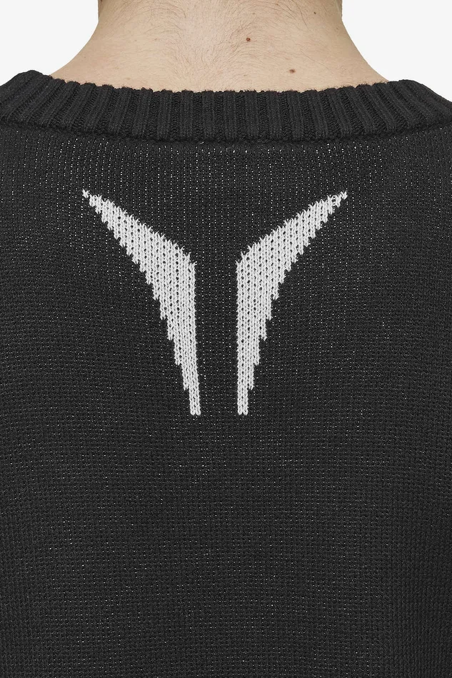 Men Pegador Sweaters Kazan Boxy Knit Sweater Black Light Grey Men Pegador Sweaters Kazan Boxy Knit Sweater Black Light Grey