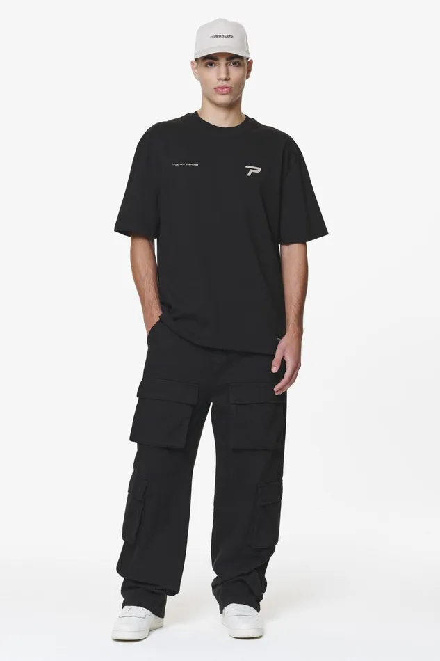 Men Pegador Tees Barone Oversized Tee Black Men Pegador Tees Barone Oversized Tee Black