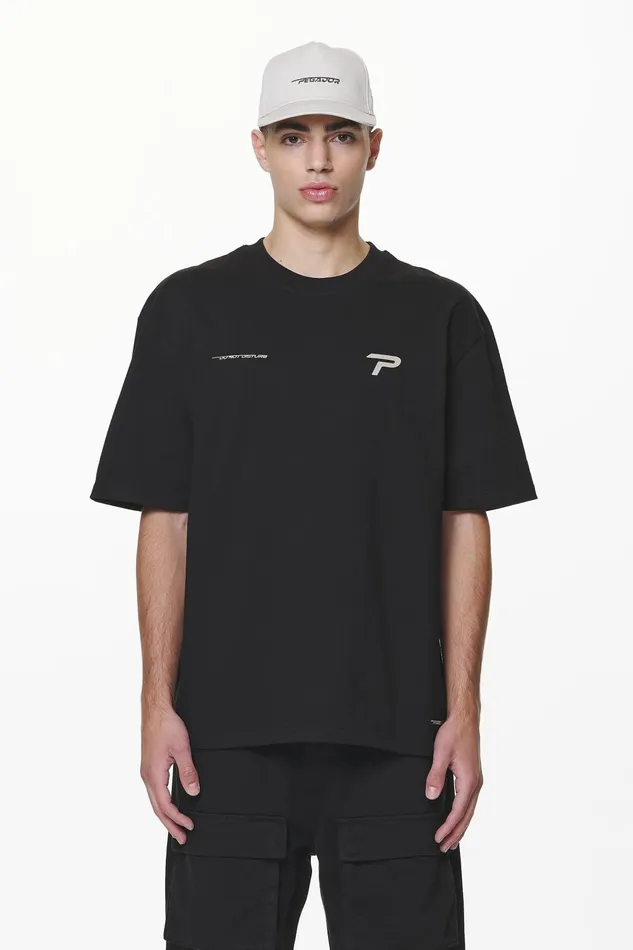 Men Pegador Tees Barone Oversized Tee Black Men Pegador Tees Barone Oversized Tee Black