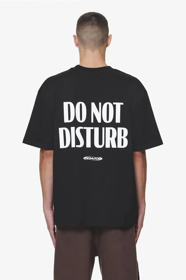 Men Pegador Tees Crail Oversized Tee Black