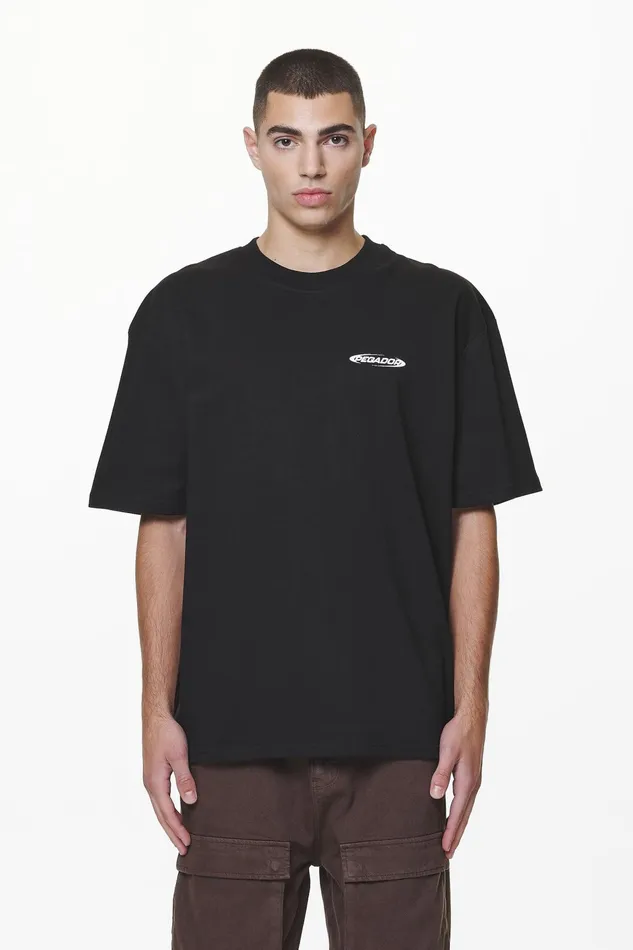 Men Pegador Tees Crail Oversized Tee Black Men Pegador Tees Crail Oversized Tee Black