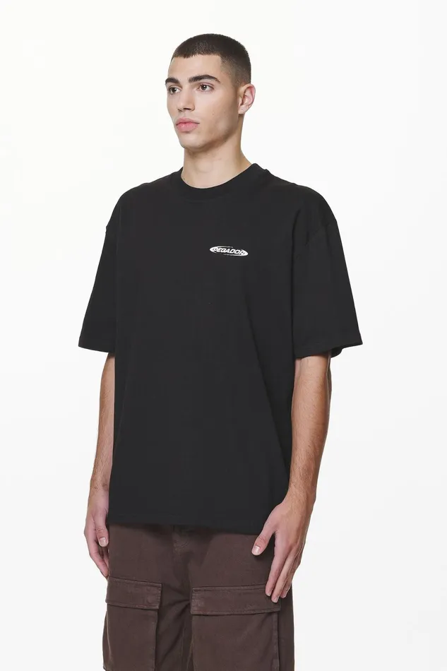 Men Pegador Tees Crail Oversized Tee Black Men Pegador Tees Crail Oversized Tee Black
