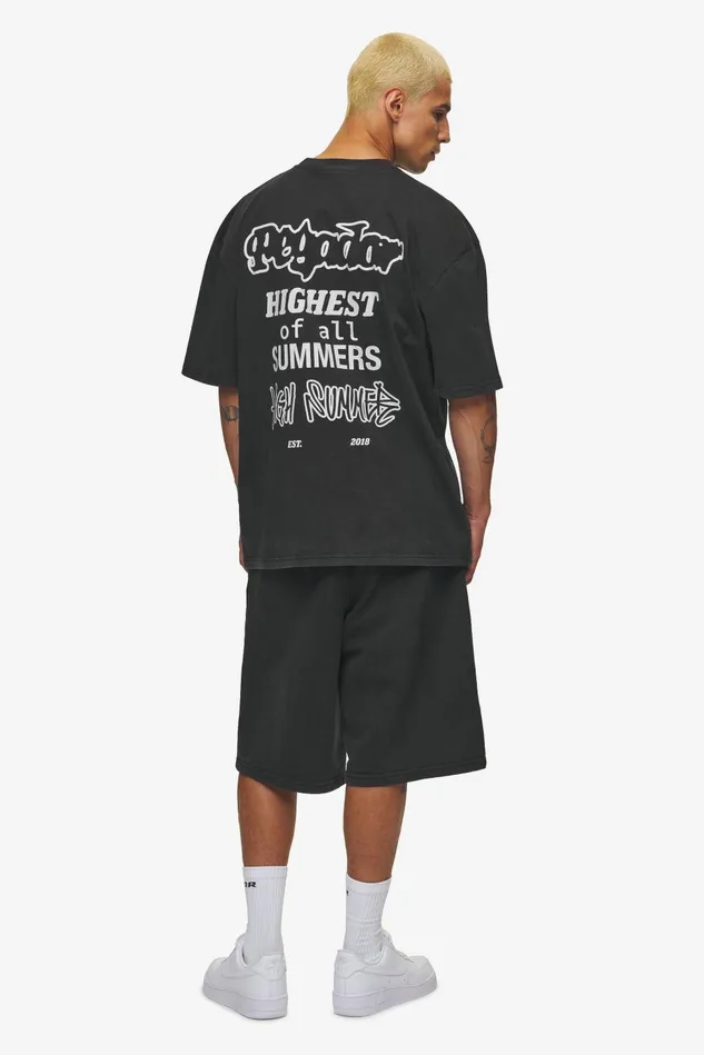 Men Pegador Tees Denaud Oversized Tee Vintage Black Men Pegador Tees Denaud Oversized Tee Vintage Black