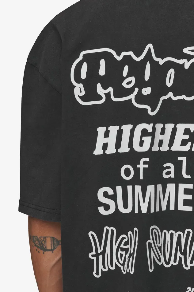 Men Pegador Tees Denaud Oversized Tee Vintage Black Men Pegador Tees Denaud Oversized Tee Vintage Black