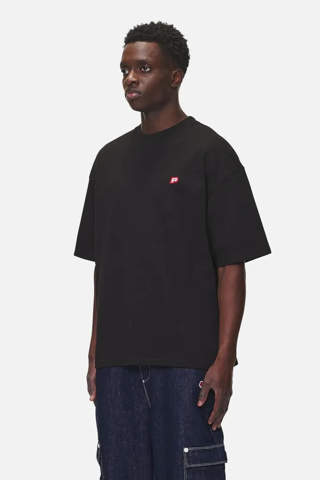 Men Pegador Tees Leono Boxy Tee Washed Black Men Pegador Tees Leono Boxy Tee Washed Black