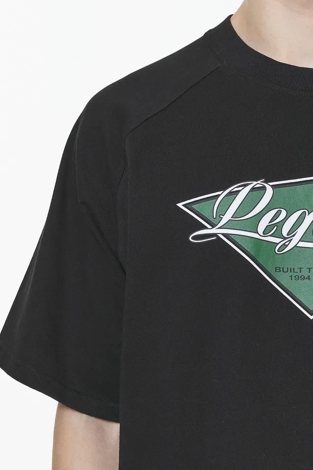 Men Pegador Tees Trafford Raglan Boxy Tee Vintage Washed Onyx Black Men Pegador Tees Trafford Raglan Boxy Tee Vintage Washed Onyx Black