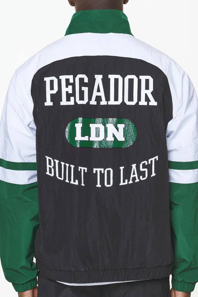Men Pegador Track Jackets Firb Track Jacket Onyx Black White Men Pegador Track Jackets Firb Track Jacket Onyx Black White