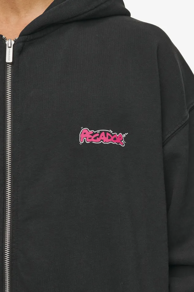 Men Pegador Zip Hoodies Barret Terry Oversized Sweat Jacket Vintage Black Men Pegador Zip Hoodies Barret Terry Oversized Sweat Jacket Vintage Black