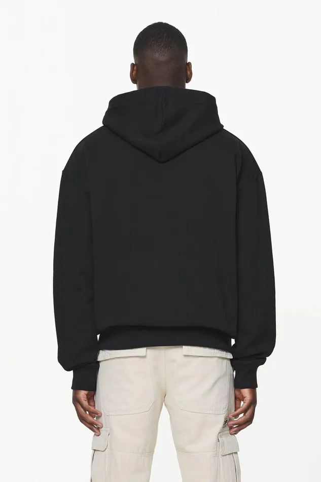 Men Pegador Zip Hoodies Layton Oversized Sweat Jacket Vintage Washed Onyx Black Men Pegador Zip Hoodies Layton Oversized Sweat Jacket Vintage Washed Onyx Black