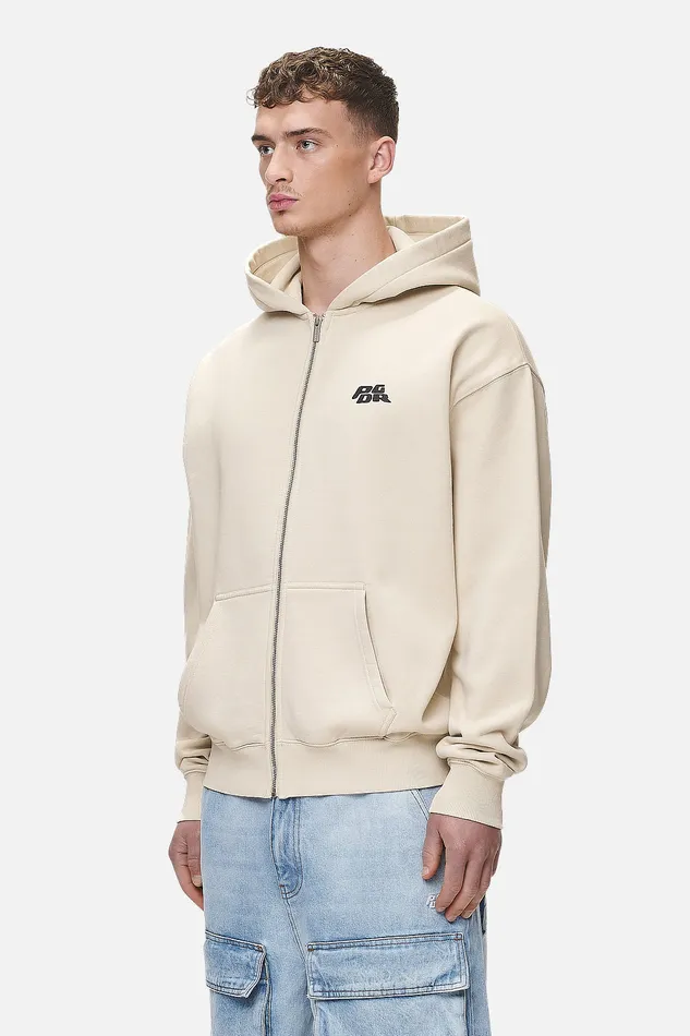 Men Pegador Zip Hoodies Narson Oversized Sweat Jacket Washed Desert Sand Men Pegador Zip Hoodies Narson Oversized Sweat Jacket Washed Desert Sand