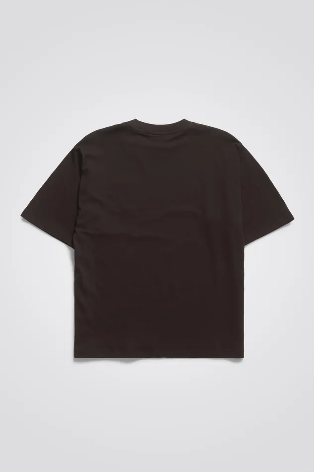 Men Simon Loose N Logo TShirt Espresso Norse Projects TShirts