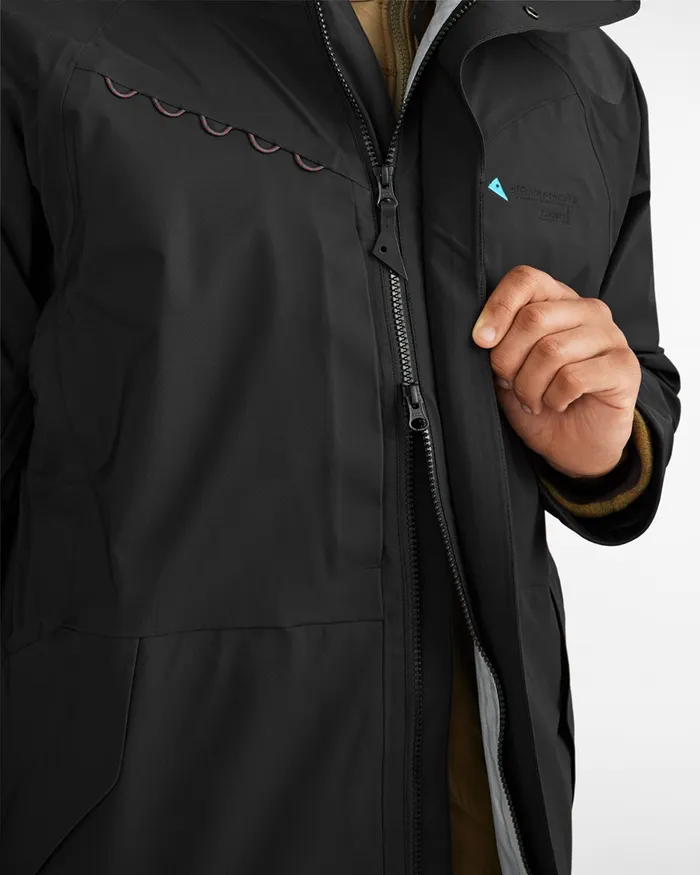 Men Skirner Waterproof Cutan Jacket Rosin Green Klttermusen Waterproof Jackets