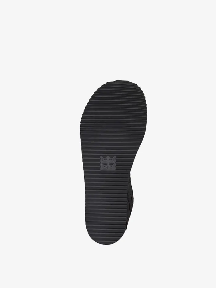 Men Sneakers Givenchy Flat Sneakers In Synthetic Fiber Black Men Sneakers Givenchy Flat Sneakers In Synthetic Fiber Black