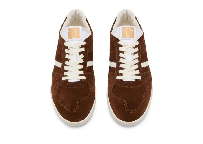 Men Sneakers Tom Ford Suede Jackson Sneaker Hazel Men Sneakers Tom Ford Suede Jackson Sneaker Hazel
