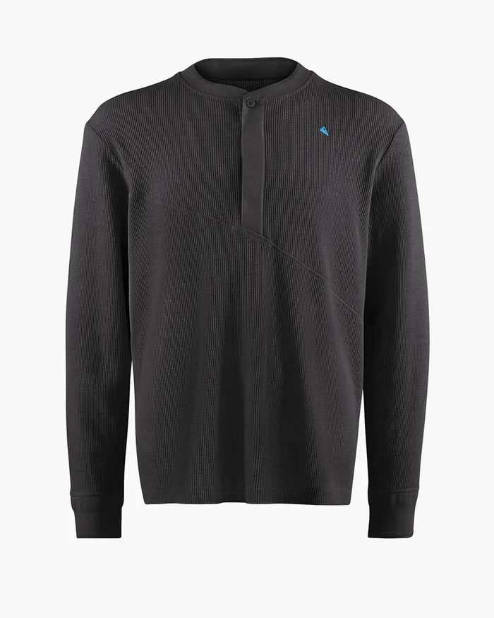 Men Snotra Long Sleeve Crewneck Raven Klttermusen Fleeces and Sweaters