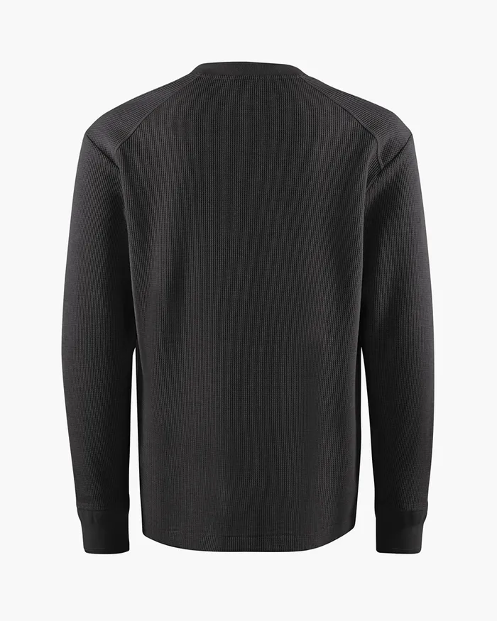 Men Snotra Long Sleeve Crewneck Raven Klttermusen Fleeces and Sweaters
