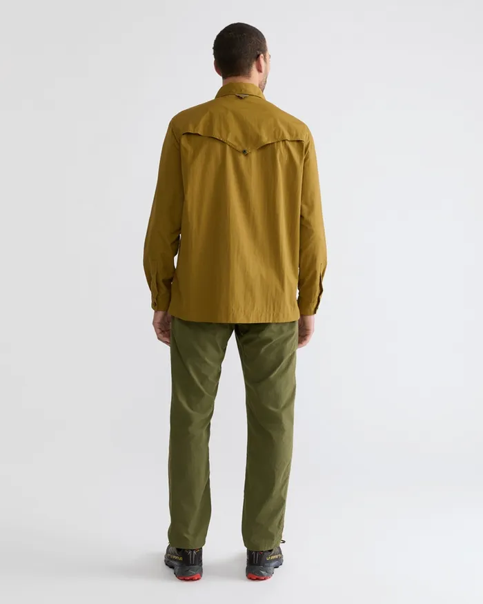 Men Syn Long Sleeve Shirt Juniper Green Klttermusen Shirts