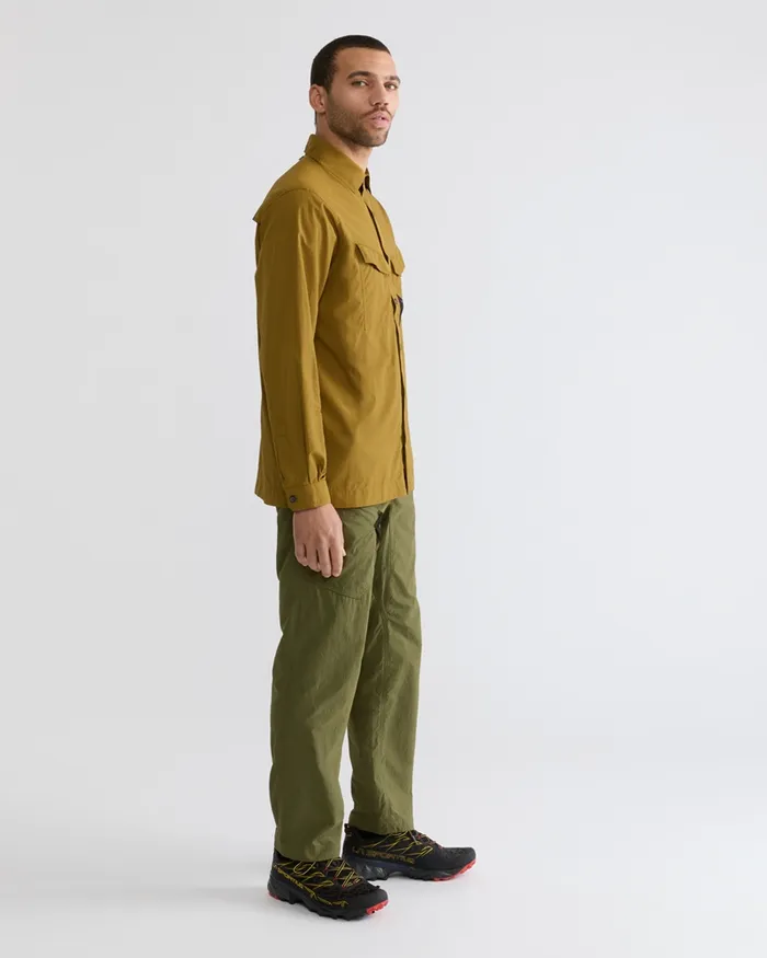 Men Syn Long Sleeve Shirt Juniper Green Klttermusen Shirts