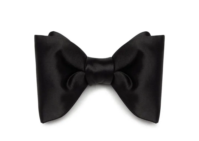 Men Ties and Bow Ties Tom Ford Satin Bow Tie Black