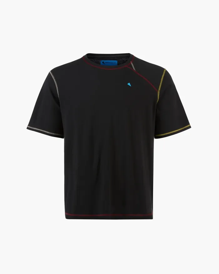 Men Torre Short Sleeve Tee Pitch Black Klttermusen TShirts