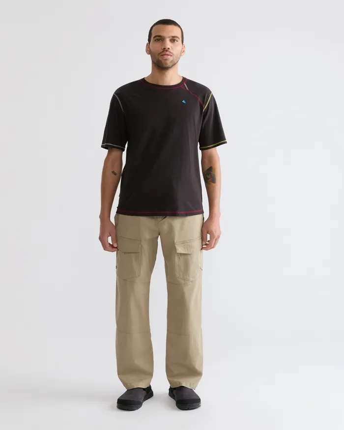 Men Torre Short Sleeve Tee Pitch Black Klttermusen TShirts