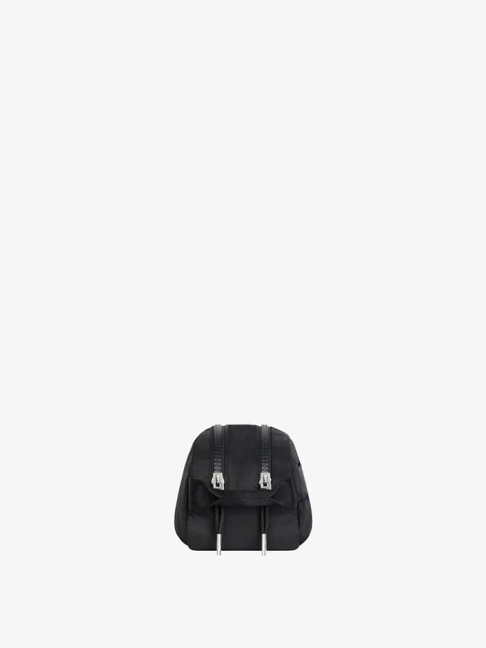 Men Wallets and Card Holders Givenchy GTrek Toilet Pouch In Nylon Black Men Wallets and Card Holders Givenchy GTrek Toilet Pouch In Nylon Black