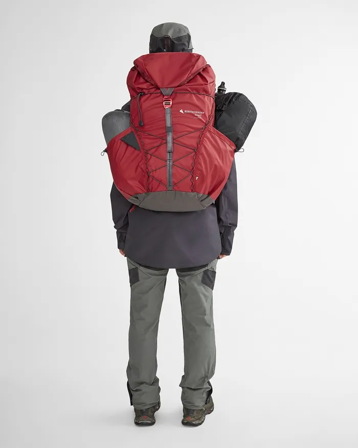 MenWomen Brimer 24L Lightweight Trekking Backpack Burnt Russet Klttermusen SingleDay Backpacks 1832l
