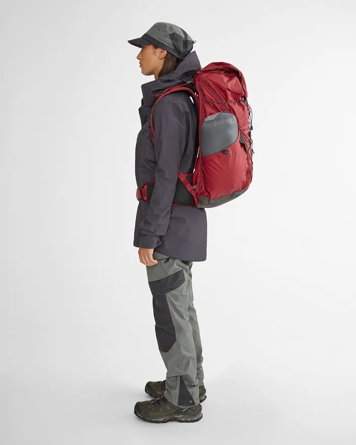 MenWomen Brimer 24L Lightweight Trekking Backpack Burnt Russet Klttermusen SingleDay Backpacks 1832l