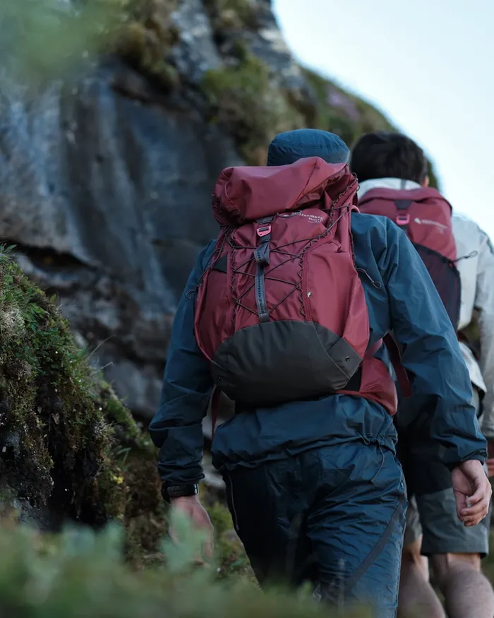 MenWomen Brimer 24L Lightweight Trekking Backpack Burnt Russet Klttermusen SingleDay Backpacks 1832l