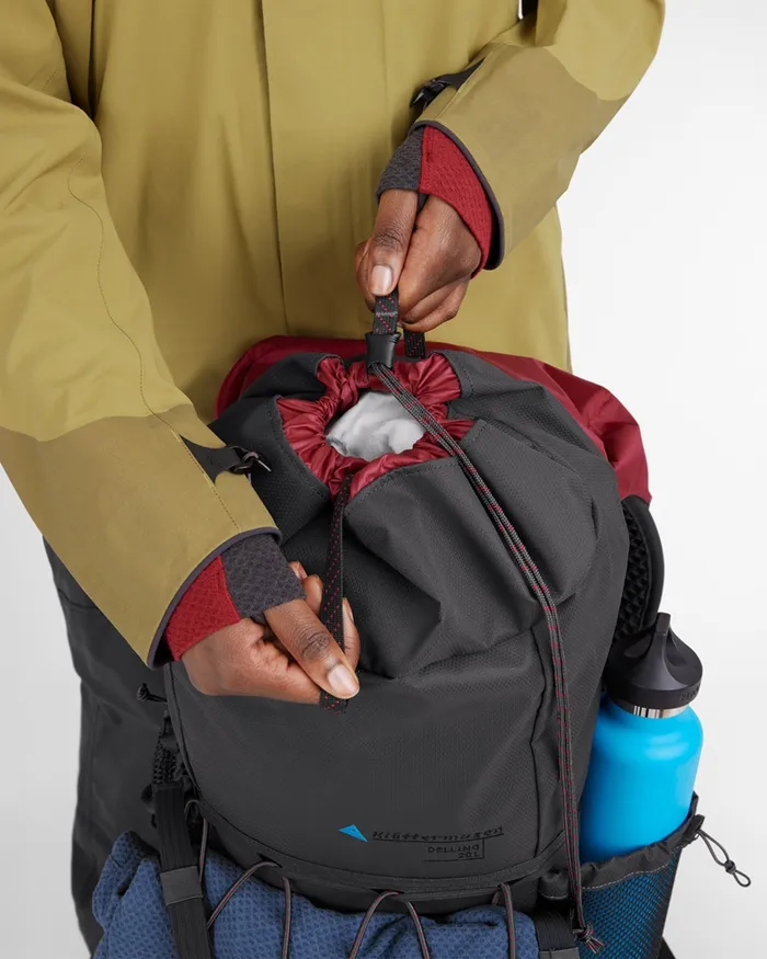MenWomen Delling 20L Compact Hiking Backpack Burnt Russet Klttermusen SingleDay Backpacks 1832l